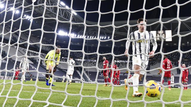 FOTO: Bantai SPAL, Juventus Amankan Tiket Semifinal Coppa Italia