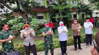 Kick Off Uji Klinis Vaksin Merah Putih di Rumah Sakit Umum Daerah Dr. Soetomo Surabaya. (Dian Kurniawan/Liputan6.com).