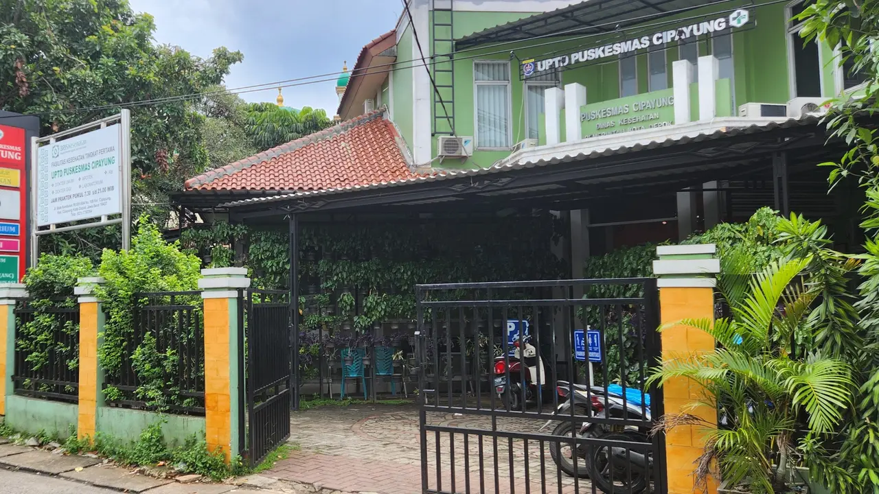 UPTD Puskesmas Cipayung yang berada di Blok Rambutan, Cipayung, Depok.