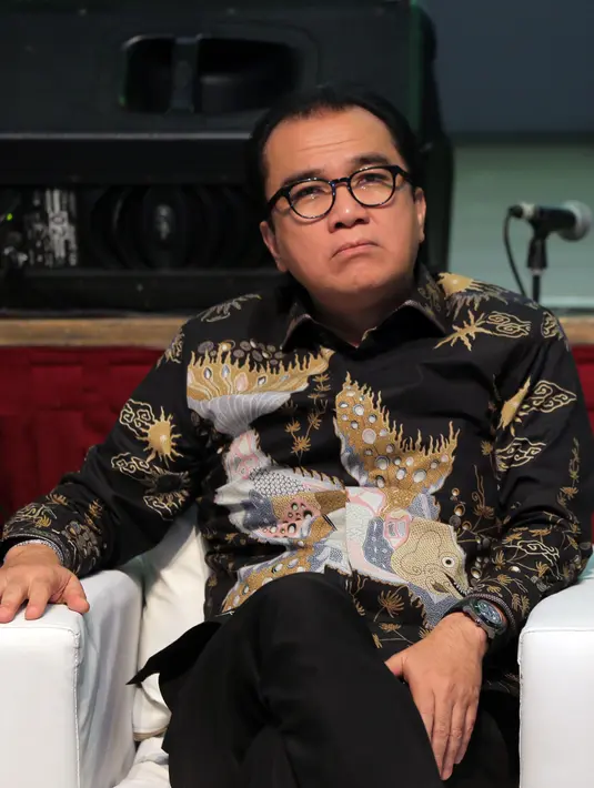 Ketua Umum Persatuan Artis Penyanyi, Pencipta Lagu dan Pemusik RI (PAPPRI) Tantowi Yahya mengatakan, rapat satu hari untuk menentukan siapa yang berhak mendapat penghargaan. (Adrian Putra/Bintang.com)