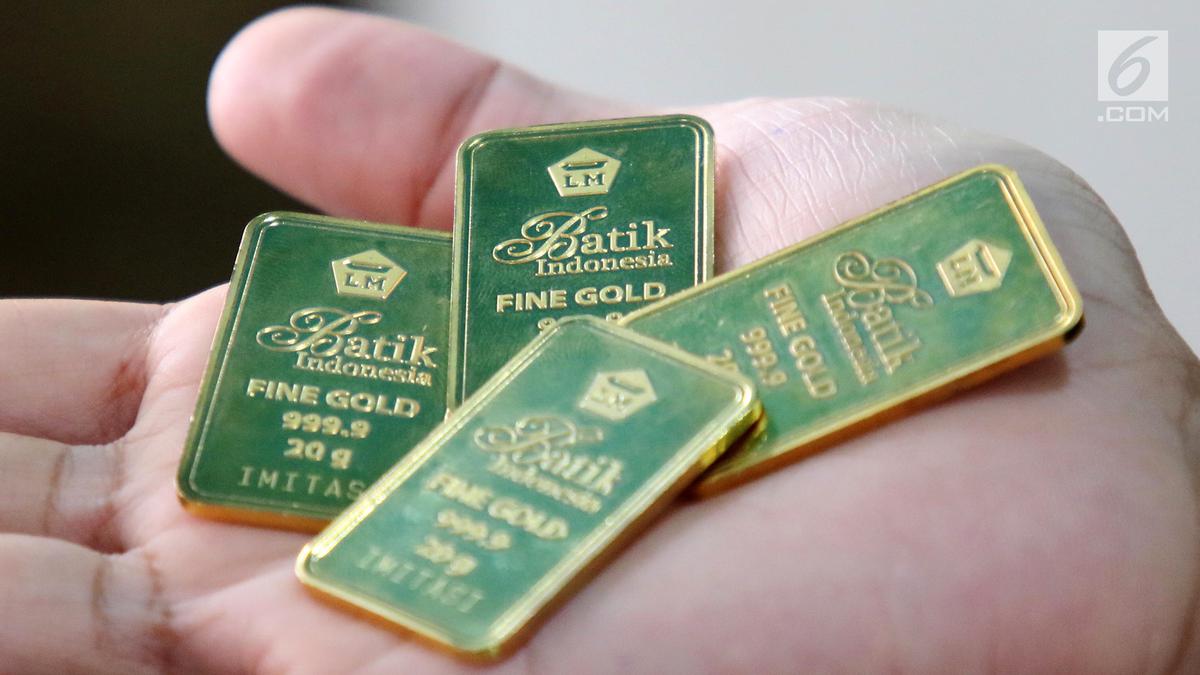 Harga emas Antam hari ini 26 Januari 2023 turun Rp 5.000 per gram