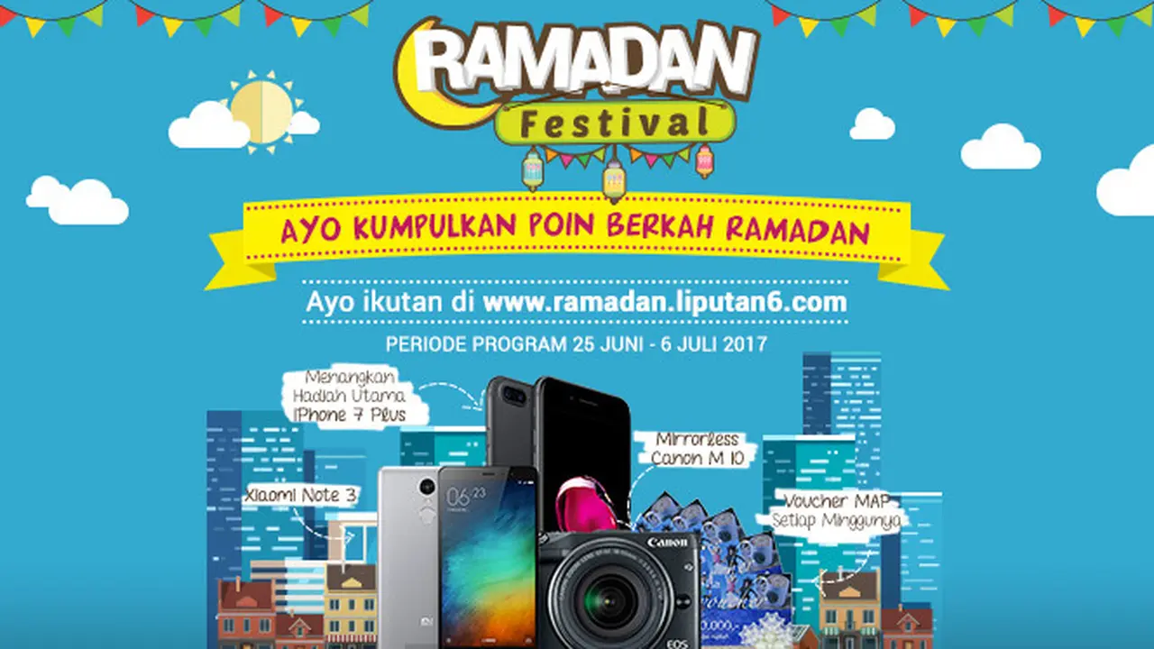 Ikuti THR Ramadan Liputan6.com Berhadiah Iphone 7 Plus