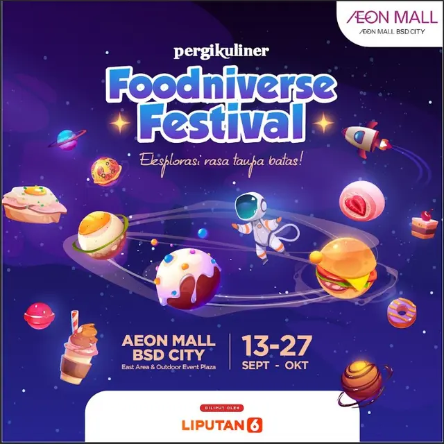 Menjelajah 50 Stan di Pergikuliner Foodniverse Festival di AEON Mall BSD