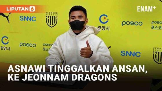 VIDEO: Asnawi Resmi Berpisah dengan Ansan Greeners, Merapat ke Jeonnam Dragons