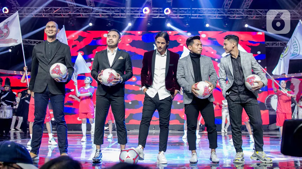 Keakraban Pesepakbola di Indonesia Soccer Award 2019