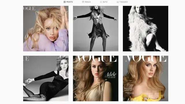 Gaya Glamor Adele di Sampul Majalah Vogue, Bicara soal Turun Berat Badan