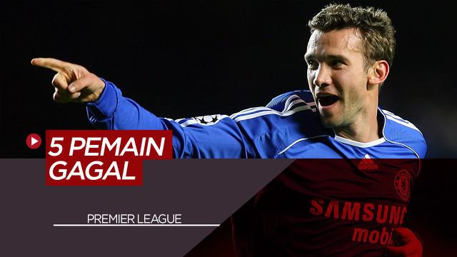 Berita Video 5 Pemain Hebat yang Gagal Bermain di Premier League, Termasuk Andriy Shevchenko