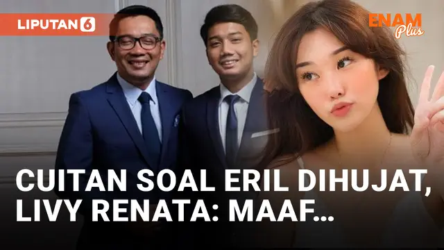 Livy Renata Minta Maaf Soal Anak Ridwan Kamil
