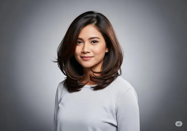 Layered Bob/Gaya Rambut Ibu Anak 1 (Sumber: gemini.com)