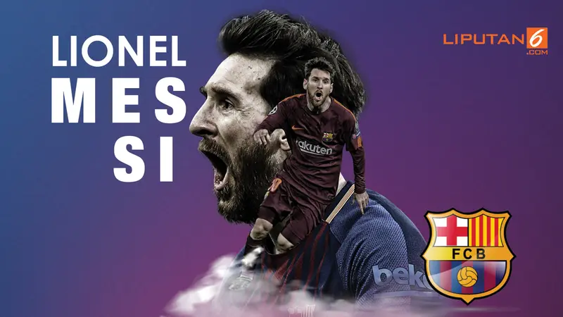 Infografis Lionel Messi