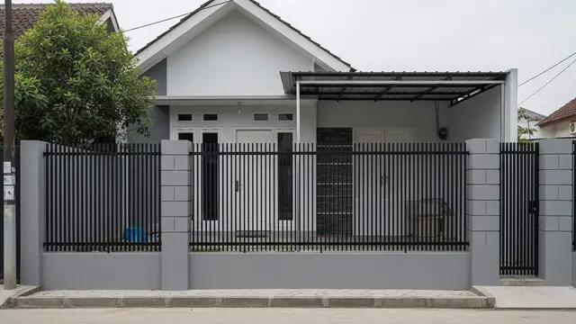 Model Pagar Rendah untuk Rumah Mungil Biar Tampak Lega