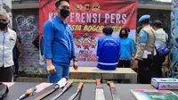 Polisi meringkus pembunuh seorang remaja di Kota Bogor, Jawa Barat.