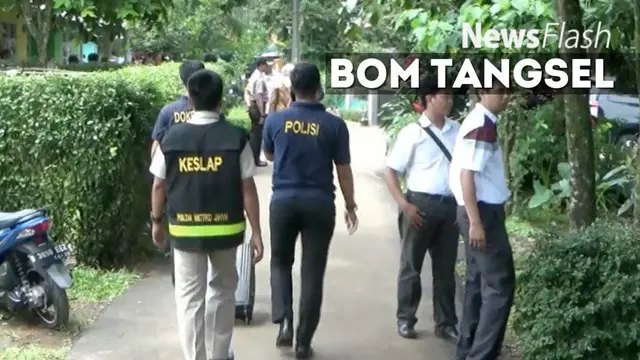 NEWS FLASH: 12 Ledakan Kejutkan Warga Sekitar Kontrakan Teroris Tangsel