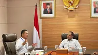 Bupati Lumajang Thoriqul Haq (Cak Thoriq) berkunjung ke Kantor KPK di Jakarta. (Istimewa).