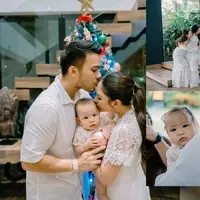 Putri Jessica Mila saat Natal Pertama Kali. [@jscmila]
