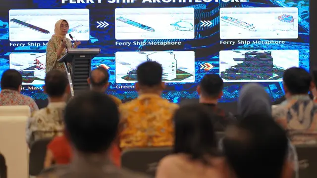 Direktur Utama PT ASDP Indonesia Ferry (Persero) Ira Puspadewi