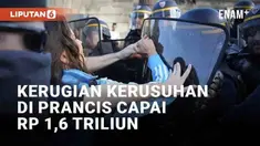 Kerusuhan di Prancis perlahan mulai mereda sepekan terakhir. Sejumlah kerugian tercatat akibat kerusuhan massa. Menteri Keuangan Prancis, Bruno Le Maire menyebut ada 10 pusat perbelanjaan, 200 supermarket, 250 toko, 250 gerai bank, dan ratusan usaha ...