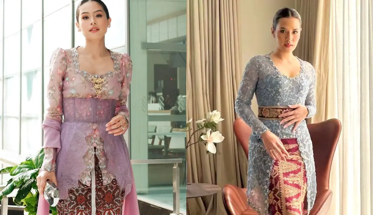<p>Kebaya modern dengan palet warna pastel yang lembut menjadi pilihan dua musisi cantik Tanah Air, Maudy Ayunda dan Raisa saat hadiri kondangan belum lama ini. [Foto: Instagram/Raisa6690]</p>