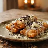 Roti Goreng Pisang Keju (AI generated)