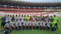 Skuad Timnas Indonesia U-20. (Bola.com/Muhammad Adi Yaksa)