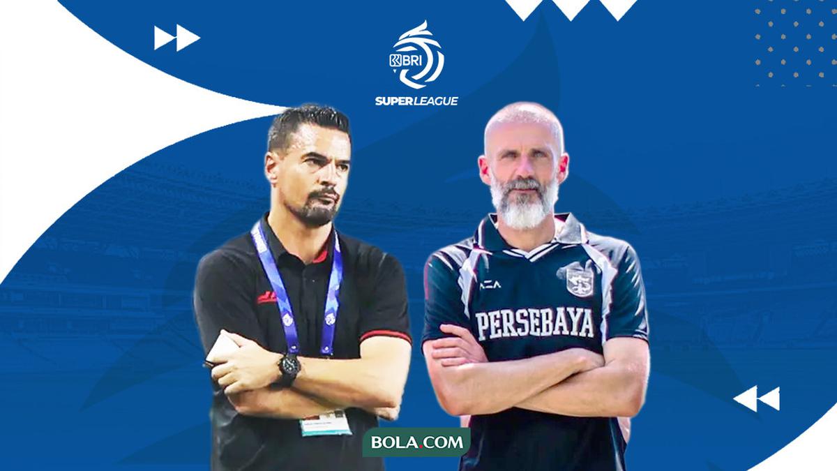 Duel Pelatih Persita Vs Persebaya di BRI Super League: Adu Strategi Para Matador asal Spanyol