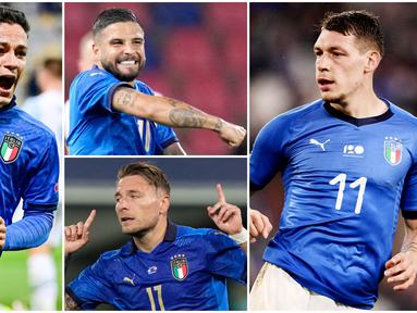 Timnas Italia sejak dulu terkenal dengan pertahanan yang kuat. Namun di bawah asuhan Roberto Mancini, kini Gli Azzurri juga memiliki barisan predator garang yang siap menerkam di depan gawang lawan. Berikut 5 bomber Timnas Italia di Piala Eropa 2020.