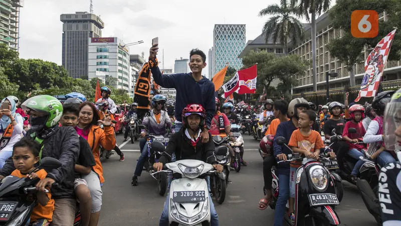 Konvoi Juara Persija Jakarta