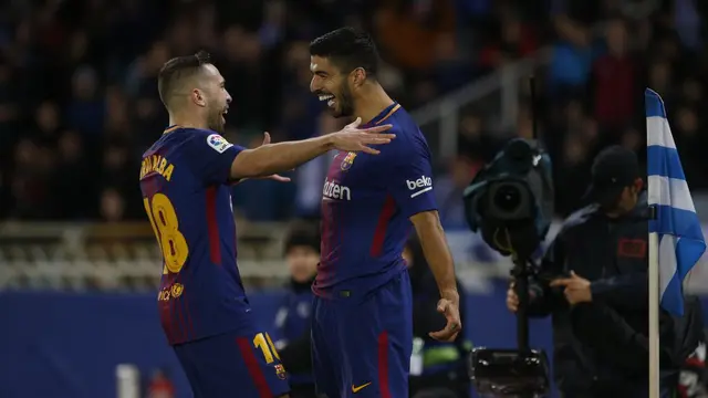 Real Sociadad v Barcelona
