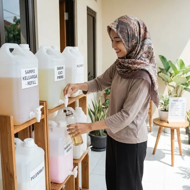 Ide Jualan Produk Rumah Tangga Refill di Rumah