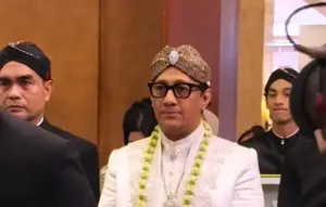 Detail Penampilan Andre Taulany Saat Akad Nikah Dengan Amanda Rigby Dibagikan Didiet Maulana