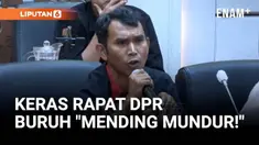 Komisi IX DPR RI menggelar rapat Panja RUU Ketenagakerjaan dengan organisasi pekerja atau buruh di Indonesia, di Kompleks Parlemen Senayan, Jakarta, Selasa (23/9).