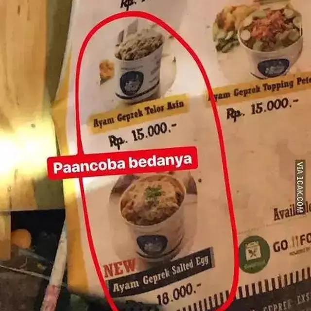 6 Potret Ayam Geprek Nyeleneh Ini Bikin Hilang Selera, Sajian Tak Menyakinkan