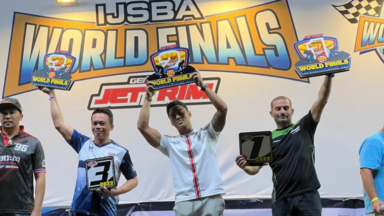 Atlet Indonesia di Kejuaraan Dunia Jetski 2022