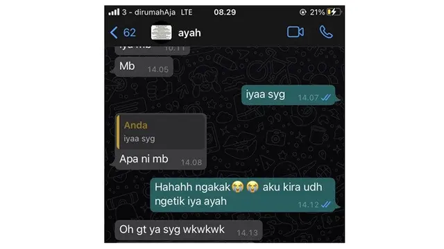 7 Chat Typo Netizen Bilang Sayang Ini Bikin Salah Paham