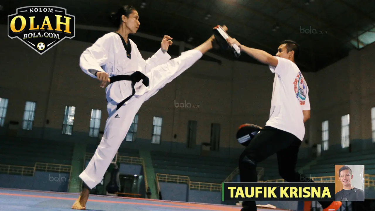 Kolom Olah Bolacom - Taufik Krisna - Mariska Helinda atlet Taekwondo