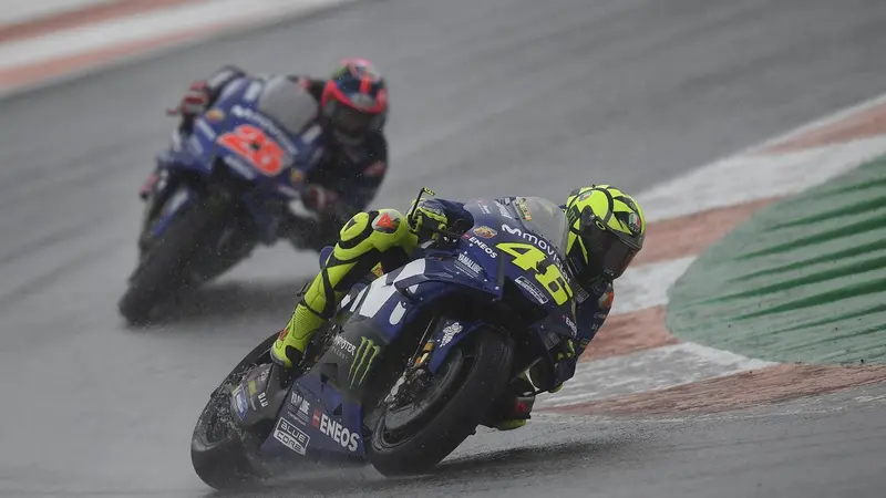 Valentino Rossi dan Maverick Vinales