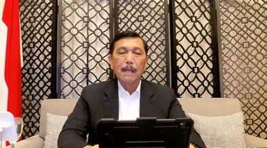 Menteri Koordinator bidang Kemaritiman dan Investasi Luhut Binsar Pandjaitan
