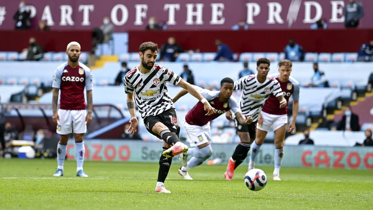 FOTO: Manchester United Raih Poin Penuh di Kandang Aston Villa