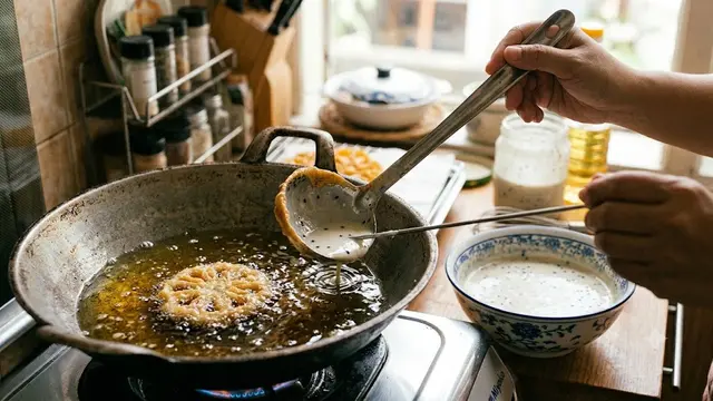 Cara Membuat Kembang Goyang Tanpa Cetakan Besi