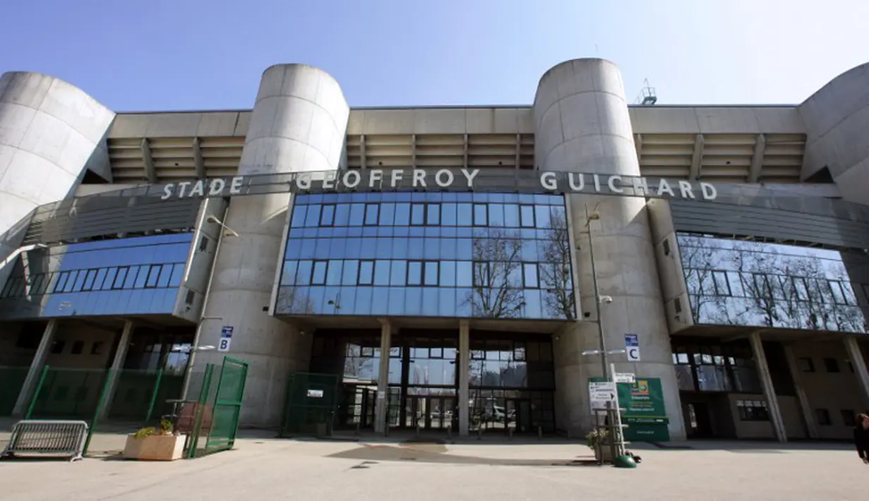 Geoffroy Guichard Stadium akan digunakan untuk UERO 2016 mendatang, Senin (20/04/2015).
