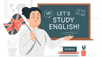 Ilustrasi belajar bahasa Inggris. (Photo storyset Copyright by Freepik)