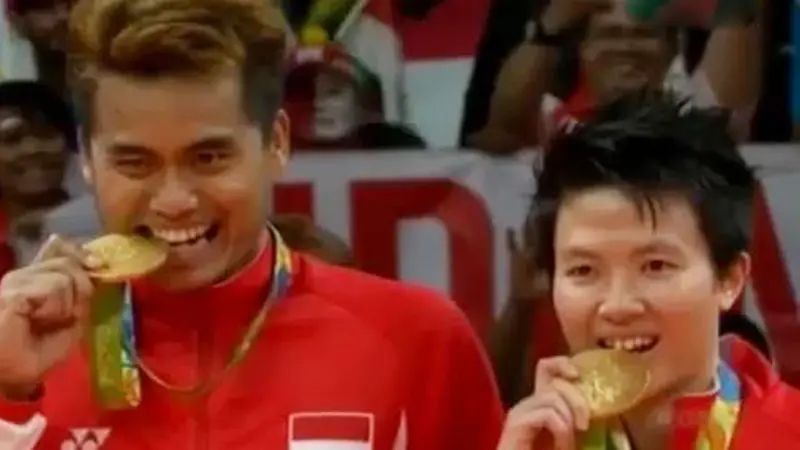 Tontowi Ahmad dan Liliyana Natsir 