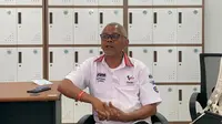Direktur Utama Mandalika Grand Prix Association (MGPA) Priandhi Satria saat memberi update seputar persiapan Mandalika jelang World Superbike 2022 pada Sabtu (15/10/2022) lalu. (Liputan6.com/Melinda Indrasari)