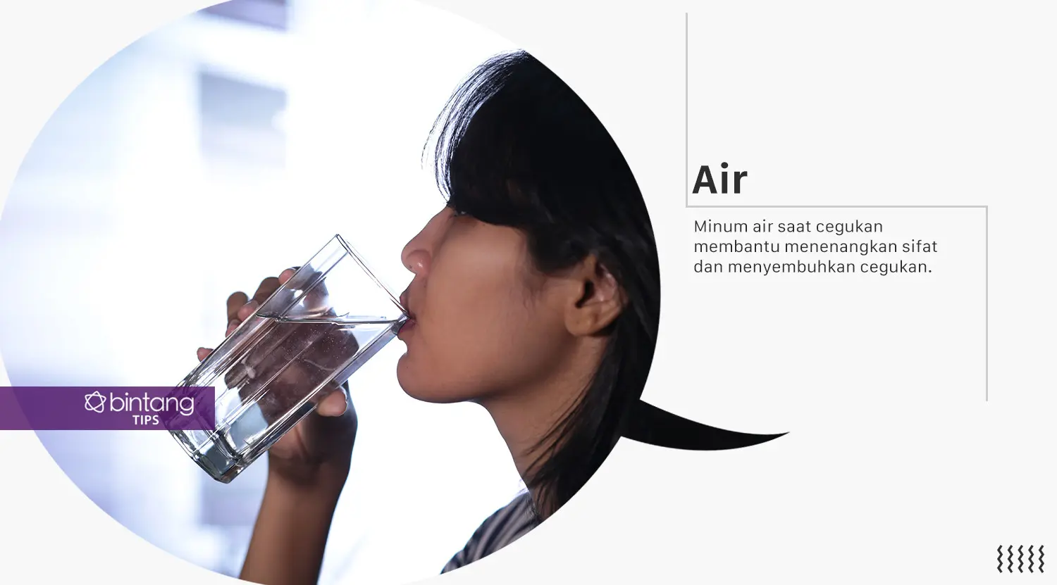 Ini cara hilangkan cegukan. (Foto: Deki Prayoga, Digital Imaging: M. Iqbal Nurfajri/Bintang.com)