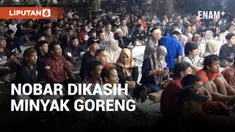 Gelar Nobar Pertandingan Argentina vs Indonesia, Ratusan Warga Dapat Minyak Goreng