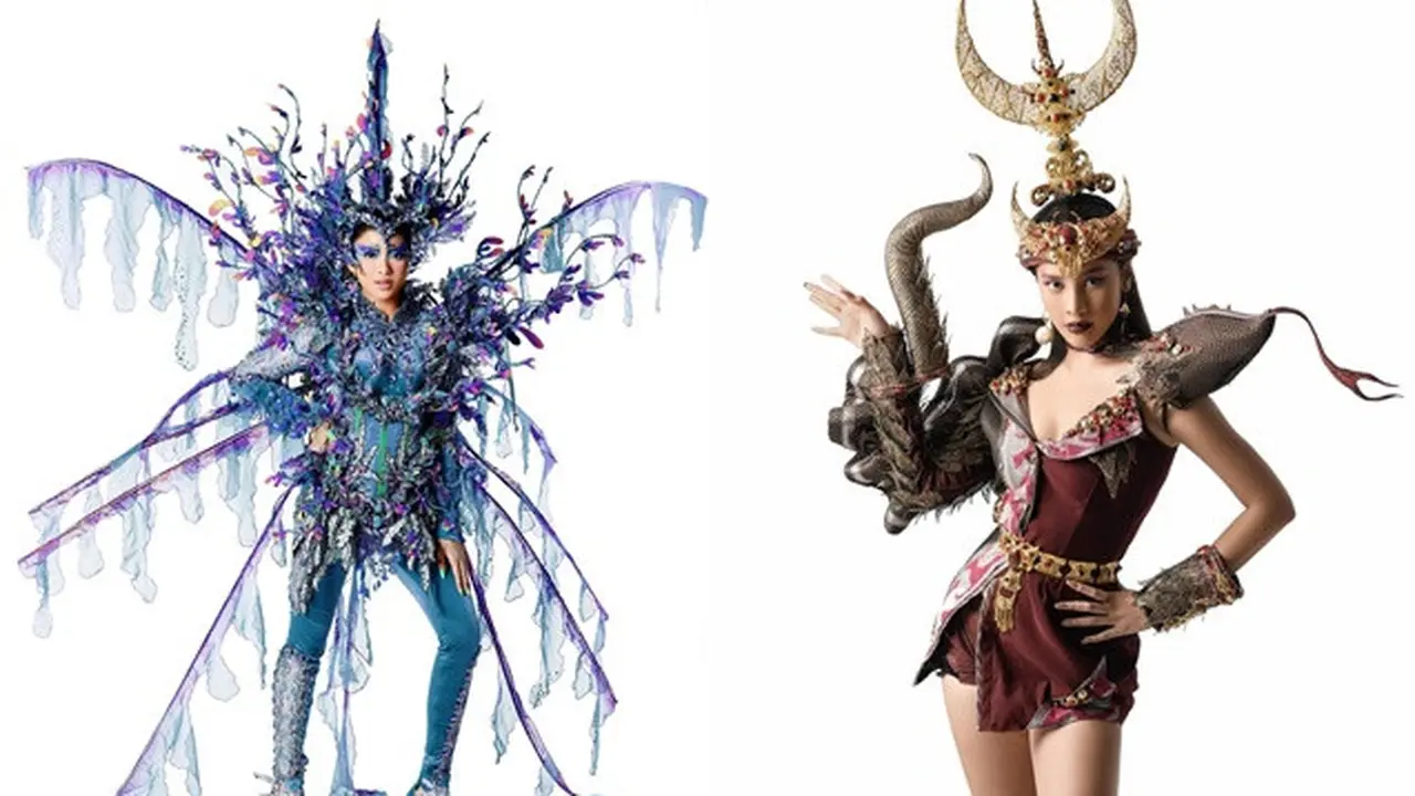 6 Gaya Pemotretan Selebriti untuk Jember Fashion Carnaval 2021, Bikin Pangling