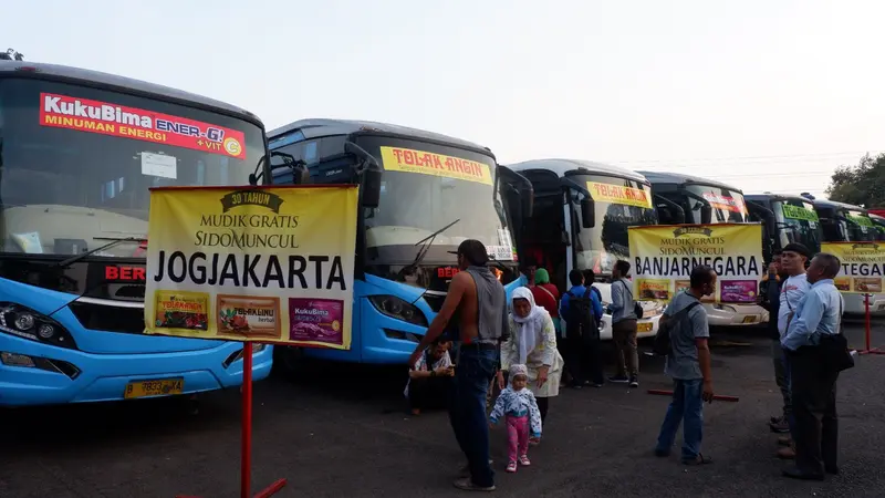 PT lndustri Jamu Dan Farmasi Sido Muncul Tbk kembali menyelenggarakan Mudik Gratis bagi para pedagang jamu se-Jabodetabek.