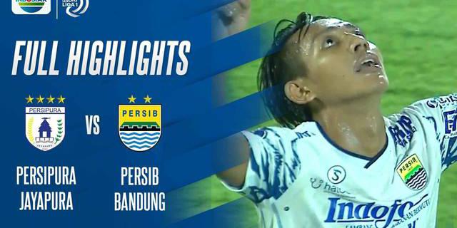 VIDEO: Highlights BRI Liga 1, Persib Bandung Bungkam Persipura Jayapura Tiga Gol Tanpa Balas