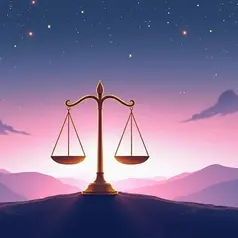 logo ramalan zodiak libra (Sumber: AI generated)
