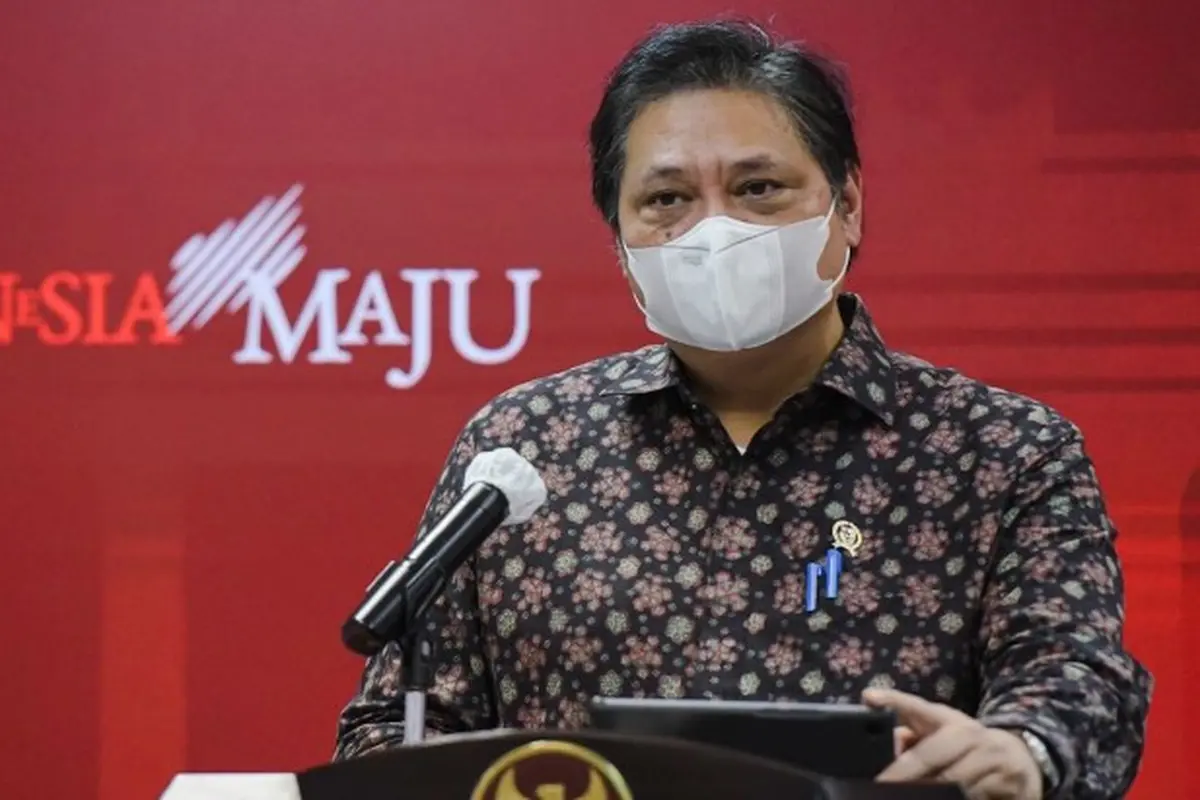 Menteri Koordinator Bidang Perekonomian Airlangga Hartarto